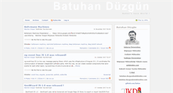 Desktop Screenshot of batuhanduzgun.com